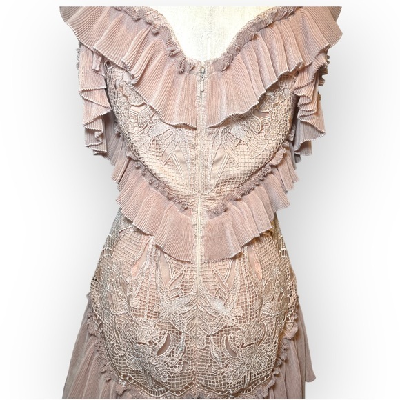 ❌SOLD❌ALICE MCCALL LOVEBIRDS DRESS ROSE PINK SIZE 6 - Picture 11 of 17